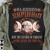 Blessed Samhain May The Season Of Harvest Be Kind To You Funny Halloween Shirt