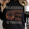 Blessed Samhain The Veil Is Thinning Halloween Day Shirt