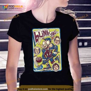 Blink 182 July 3 2023 Denver Event Poster Shirt 2