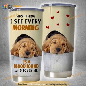 Bloodhound Dog Stainless Steel Cup Coffee Tumbler