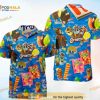 Blue Ice Cream Cornetto Summer Time Funny Hawaiian Shirt, 3D Hawaiian Aloha Shirt