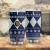 Blue Mighty Morphin Power Ranger Ugly Christmas Coffee Tumbler