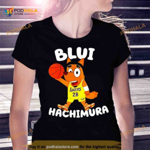 Bluey Lakers 28 Blui Hachimura Shirt 2