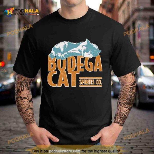 Bodega Cat spirits Co. Shirt