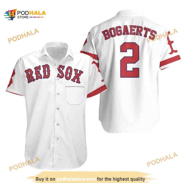 Bogaerts Boston Red Sox Funny Hawaiian Shirt Sports Gift For Dad