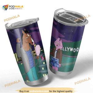 Bojack Horseman Custom Name Gift Coffee Tumbler