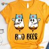 Boo Bees Dentist White Ghost Dentist Halloween Shirt, Ghost Costume