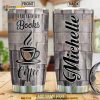 Books Coffee Personalized Gift Travel Coffee Tumbler