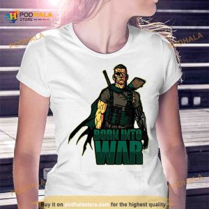 Born Into War Marvel Shirt