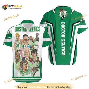 Boston Celtics Funny Hawaiian Shirt, Best Gift For Basketball Lovers