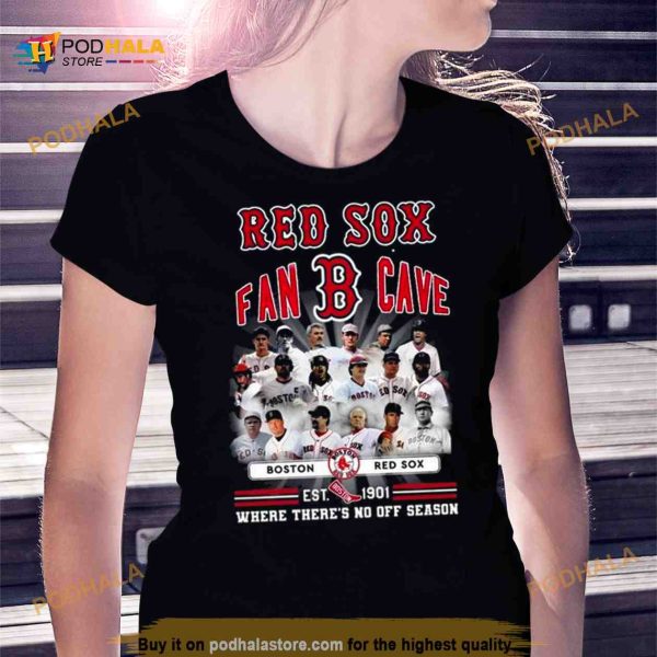 Boston Red Sox Est 1901 Where There No Off Season 2023 Shirt