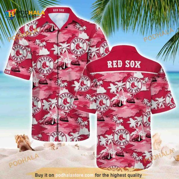 Boston Red Sox MLB Hawaiian Shirt, Gift For Beach Vacation
