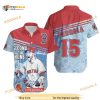 Boston Red Sox MLB Hawaiian Shirt, Second To None Pedroia Baseball Fans Gift