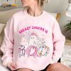 Breast Cancer Is Boo Sheet Pink Ribbon Bandana Boo Halloween Shirt