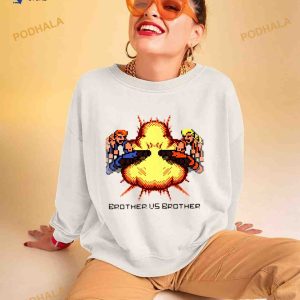 Brother Vs Brother Double Dragon Shirt 2