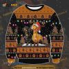Brown Dachshund Christmas 3D Funny Ugly Christmas Sweater