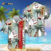 Budweiser Beer Hawaiian Shirt, Tropical Coconut Tree Beach Gift For Friend Aloha Shirt