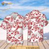 Budweiser Hawaiian Shirt, Tropical Flower Pattern Beach Lovers Gift Aloha Shirt