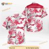 Budweiser Hawaiian Shirt, Tropical Flower Pattern Beer Lovers Gift Aloha Shirt