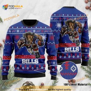 Buffalo Bills Xmas Funny Ugly Christmas Sweater 3D