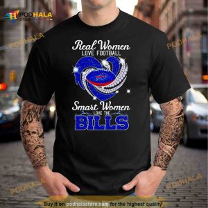 Buffalo Bills real women love football smart women love the Bills Shirt 2