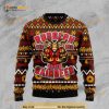 Buffed Rudolph The Red-Nosed Reindeer Christmas 3D Sweater