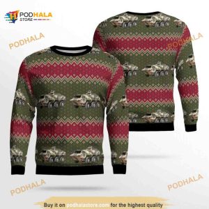 Bundeswehr Fuchs Xmas 3D Funny Ugly Christmas Sweater