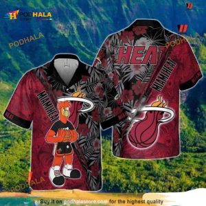 Lebron James 6 Miami Heat Hawaiian Shirt Gift For Basketball Lovers