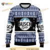 Busch Latte Beer Christmas Funny Ugly Christmas Sweater