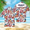 Busch Light Apple Hawaiian Shirt, Tropical Floral Summer Holiday Gift