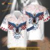 Busch Light Hawaiian Shirt, Bald Eagle Fireworks US Independence Day
