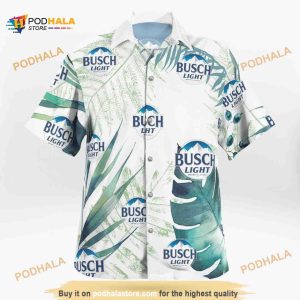 Busch Light Hawaiian Shirt, Gift For Beach Lovers