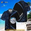 Busch Light Hawaiian Shirt, Polynesian Samoan Pattern All Over Print Tee