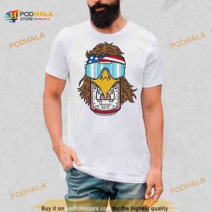 Bussin' With The Boys Eagle Beer Shirt 2