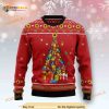 Butterfly Christmas Tree 3D Funny Ugly Christmas Sweater