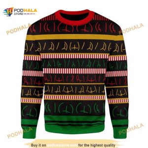 Butts Wall 3D Xmas Apparel Funny Ugly Christmas Sweater