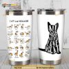 Calico Cat Body Language Gift Travel Coffee Tumbler