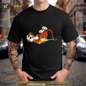 Calvin va Hobbes smile Shirt 2
