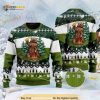 Campfire Camping Lover Bear And Beer Funny Ugly Christmas Sweater