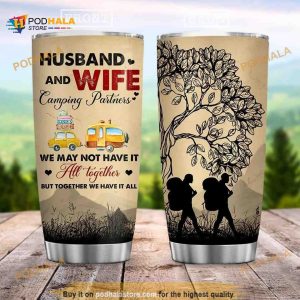Camping Partners Stainless Steel Cup Coffee Tumbler