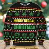 Canabis Merry Reggae 3D Christmas Funny Ugly Christmas Sweater