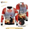 Canadian Christmas Veteran 3D Funny Ugly Christmas Sweater