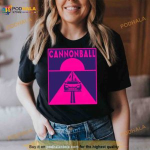 Cannonball Run Pink Logo Shirt