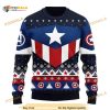 Captain America Xmas Funny Ugly Christmas Sweater