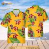 Captain Morgan Hawaiian Shirt, Hibiscus Flower Palm Leaves Beach Lovers Gift