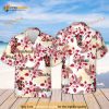 Captain Morgan Hawaiian Shirt, Hibiscus Flower Pattern Beach Gift For Friend