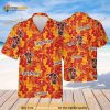 Captain Morgan Hawaiian Shirt, Tropical Flower Pattern Gift For Him