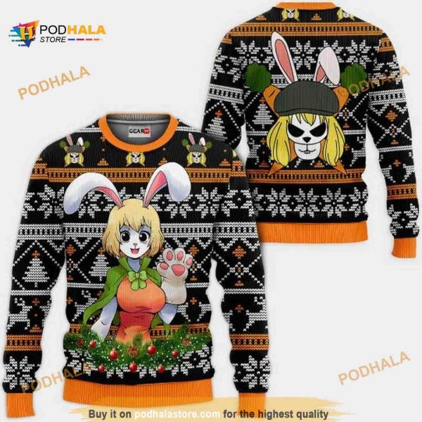 Carrot One Piece Anime Xmas Funny Ugly Christmas Sweater