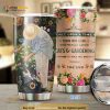 Cat And Gardening Are My Therapy Gift Travel Coffee Tumbler