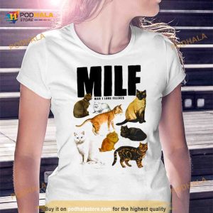 Cat MILF man i love felines T Shirt 2